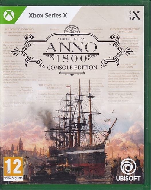 Anno 1800 Console Edition - XBOX Series X (A Grade) (Genbrug)